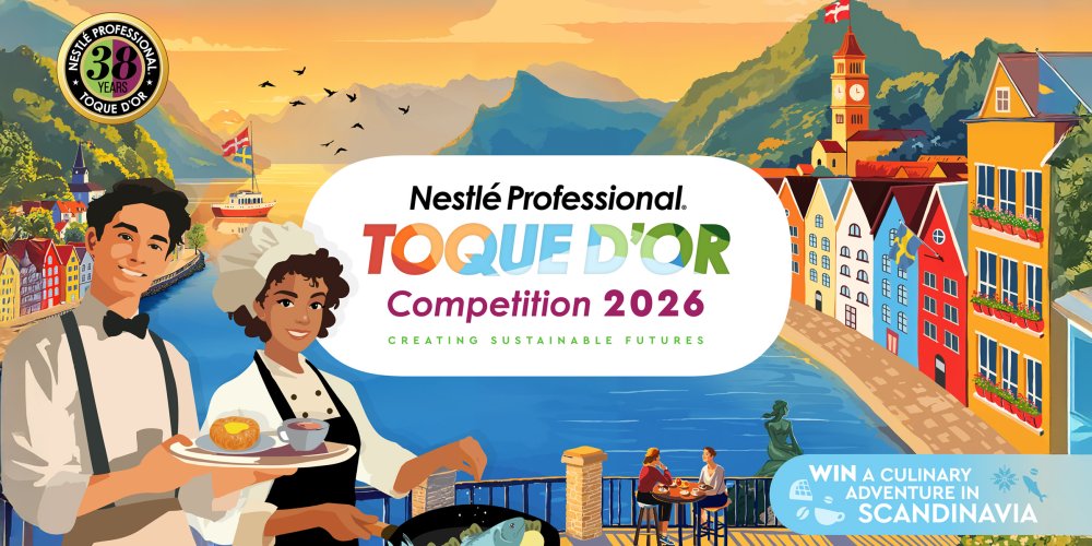 Nestlé Professional’s Toque d’Or® opens registrations for 2026 competition