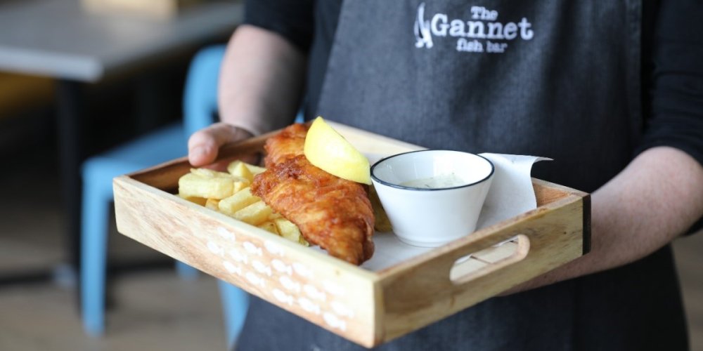 Sustainable fish and chips at Edinburgh Zoo