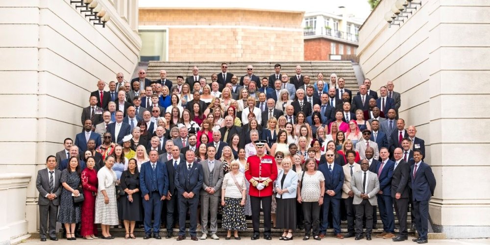 Sodexo employees receive King’s coronation medal